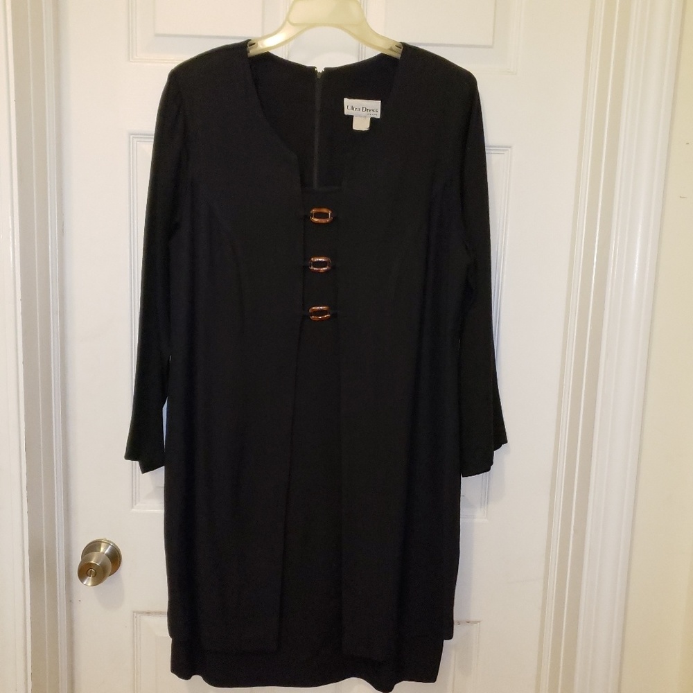 Vintage Ultra Dress New York Women's Plus Size Warm Winter Dress
